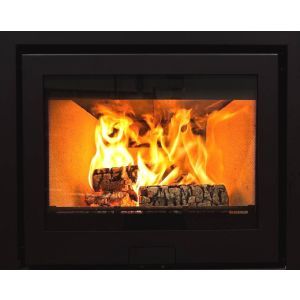 Di Lusso Eco R6 Eco Design Slimline DEFRA Approved Wood Burning Cassette Stove
