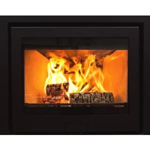 Di Lusso Eco R6 Eco Design Slimline DEFRA Approved Wood Burning Cassette Stove