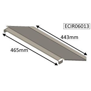 Parkray Aspect 6 (Non Eco) Baffle Plate - ECIR06013
