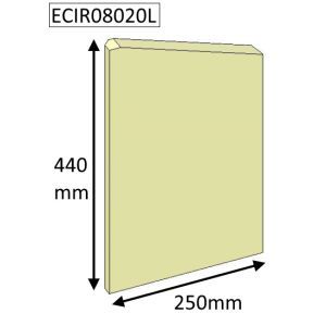 Parkray Aspect 8 (Non Eco) Left Hand Side Fire Brick - ECIR08020L