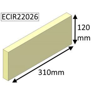 Parkray Aspect 80B Side Fire Brick - ECIR22026