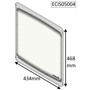 Parkray Aspect 5 Slimline replacement Glass - ECIS05004