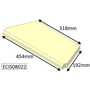Parkray Aspect 8 Slimline Base Fire Brick - ECIS08022