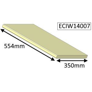Parkray Aspect 14 Boiler(Non Eco) Baffle Brick - ECIW14007