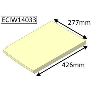 Parkray Aspect 14 Boiler(Non Eco) Left Hand Base Fire Brick - ECIW14033