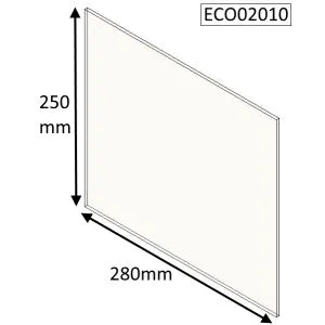 Eco Ideal Eco 1 Replacement Glass - ECO02010