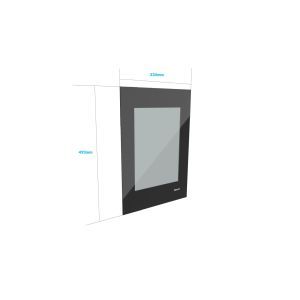 Henley Spare Parts GL003 Glass Orion 400 493mm H X 334mm W