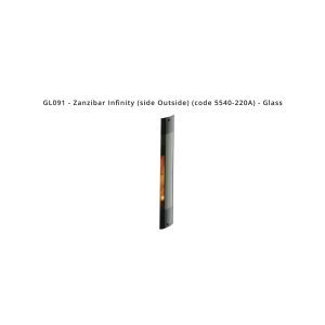 Henley Spare Parts GL091 - Zanzibar Infinity (side Outside) (code 5540-220A) - Glass