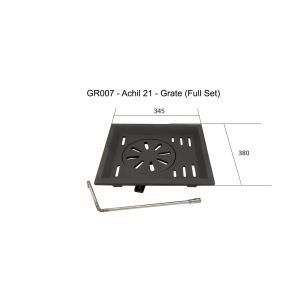 GR007 - Achil 21kW - Grate (Full Set)