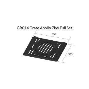 GR014 Grate Apollo 7kw Full Set