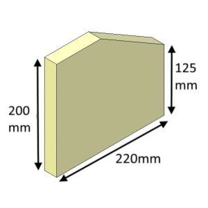 Cleanburn Norreskoven (MKII) Side (MKII) Fire Brick - HCE06020