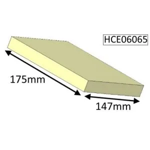 Cleanburn Lovenholm Baffle Brick - HCE06065