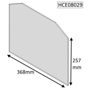 Cleanburn Nordstrand Replacement Glass (Single Door) - HCE08029
