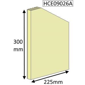 Cleanburn Sonderskoven Right Hand Side Fire Brick - HCE09026A