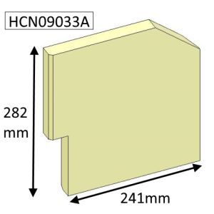 Avalon 8 Inset Left Hand Side Fire Brick - HCN09033A