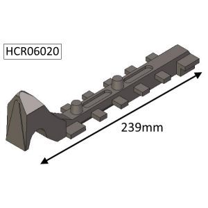 Hunter Herald 6 Double Sided Double Depth Riddling Lower Grate Bar - HCR06020