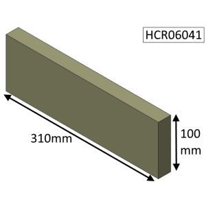 Hunter Hawk 4/4D Multifuel (MKI)  Rear Brick – HCR06041