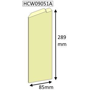 Parkray Chevin 20B Inset Left Hand Side Fire Brick - HCW09051A