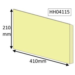Avalon 5 Compact Wood (CEvII) Rear Fire Brick - HH04115