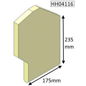 Avalon 4 Double Sided Double Depth (CEvII) Side Fire Brick - HH04116