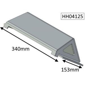 Hunter Herald 4 (CEvII) Baffle Plate - HH04125