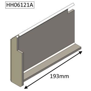 Avalon 6 Right Hand (CEvII) Side Plate - HH06121A