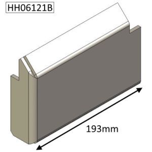 Eco Ideal Eco 6 (CEvII) Left hand Side Plate - HH06121B