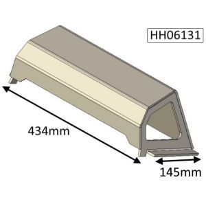 Parkray Consort 7 (CEvII) Baffle Plate - HH06131
