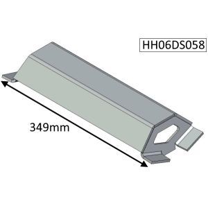 Hunter Herald 8 Double Sided Single Depth (CEvII) Baffle  Plate -  HH06DS058