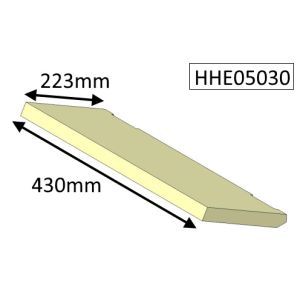 Hunter Herald 5 (Eco) Baffle fire Brick  Plate - HHE05030