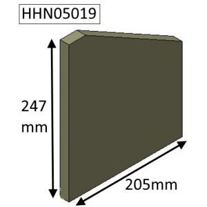 Hunter Herald 5 inset Side Fire Brick - HHN05019