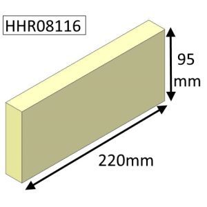 Parkray Consort 9 Boiler (CEvII) Side Fire Brick - HHR08116