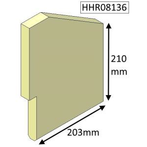 Parkray Consort 9 (CE and CEvII) Side Fire Brick - HHR08136