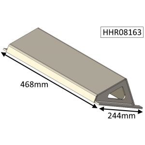Hunter Herald 8 Boiler (CEvII) Baffle Plate - HHR08163