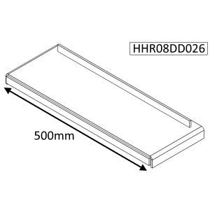 Hunter Herald 8 Double Sided Double Depth (MKII and CE) Baffle Plate - HHR08DD026