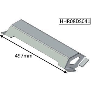 Parkray Consort 9 Double Sided Single Depth (CEvII) Baffle Plate - HHR08DS041