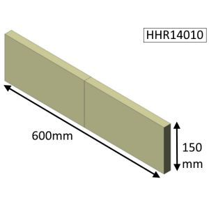 Hunter Herald 14 Multifuel (MKI) Rear Brick Set - HHR14010
