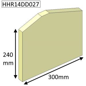 Hunter Herald 14 Double Sided Double Depth Side (CE and CEvII) Fire Brick - HHR14DD027
