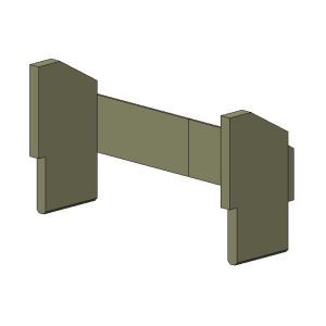 Hunter Herald 8 Slimline CEVII Full Fire Brick set - HHW08BSM3