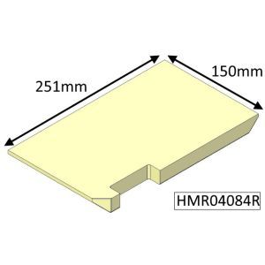 Di Lusso R4 Models Base Right Hand Fire Brick - HMR04084R