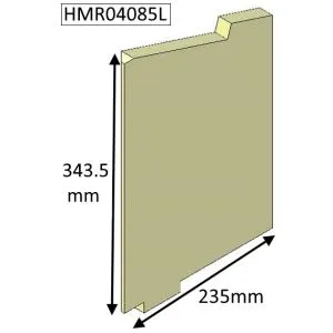 Di Lusso R4 Models Side Left Hand Fire Brick - HMR04085L