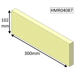 Di Lusso R4 Models Rear Centre Fire Brick - HMR04087