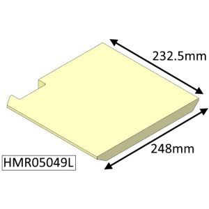 Di Lusso R5 Models Base Left Hand (Non Eco) Fire Brick - HMR05049L