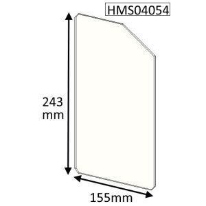 Cleanburn Norreskoven (MKII) Replacement Glass (Double Door) - HMS04054