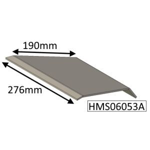 Di Lusso R6 Slimline Inset Left Hand Baffle Plate - HMS06053A