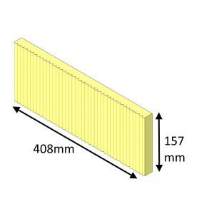 Cleanburn CB7 Rear Fire Brick - HMSS07023