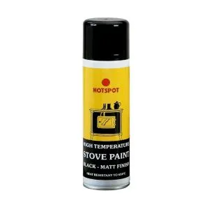 Hotspot Heat Resistant Stove Paint Matt Black Finish 450ml