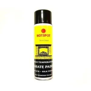 Hotspot Heat Resistant Stove + Grate Paint Silk Black Finish 450ml