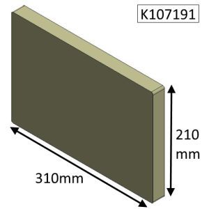 Jetmaster 70i and 70i Low Inset Rear (Pre 2016) Fire Brick - K107191