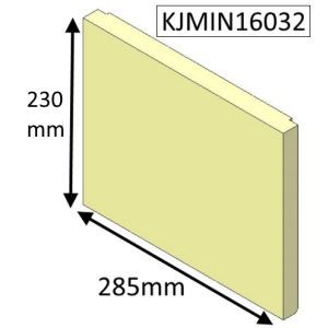 Jetmaster 16i Inset Rear Fire Brick - KJMIN16032
